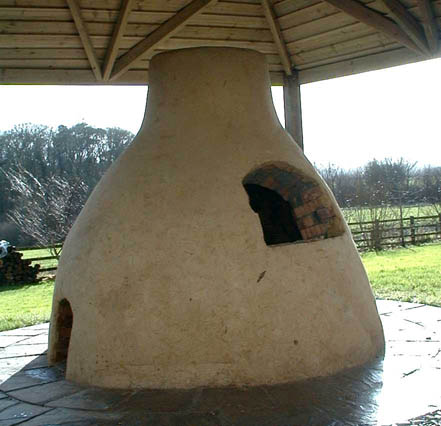 17th century style wood fired glass kiln