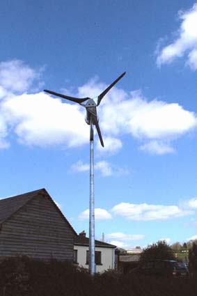 6kWh wind turbine at Barometer World